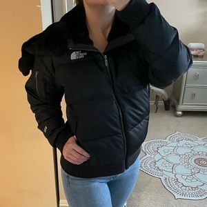 VINTAGE North Face Puffer ~Rare Angel Wing Zip Down Hood~ 😍